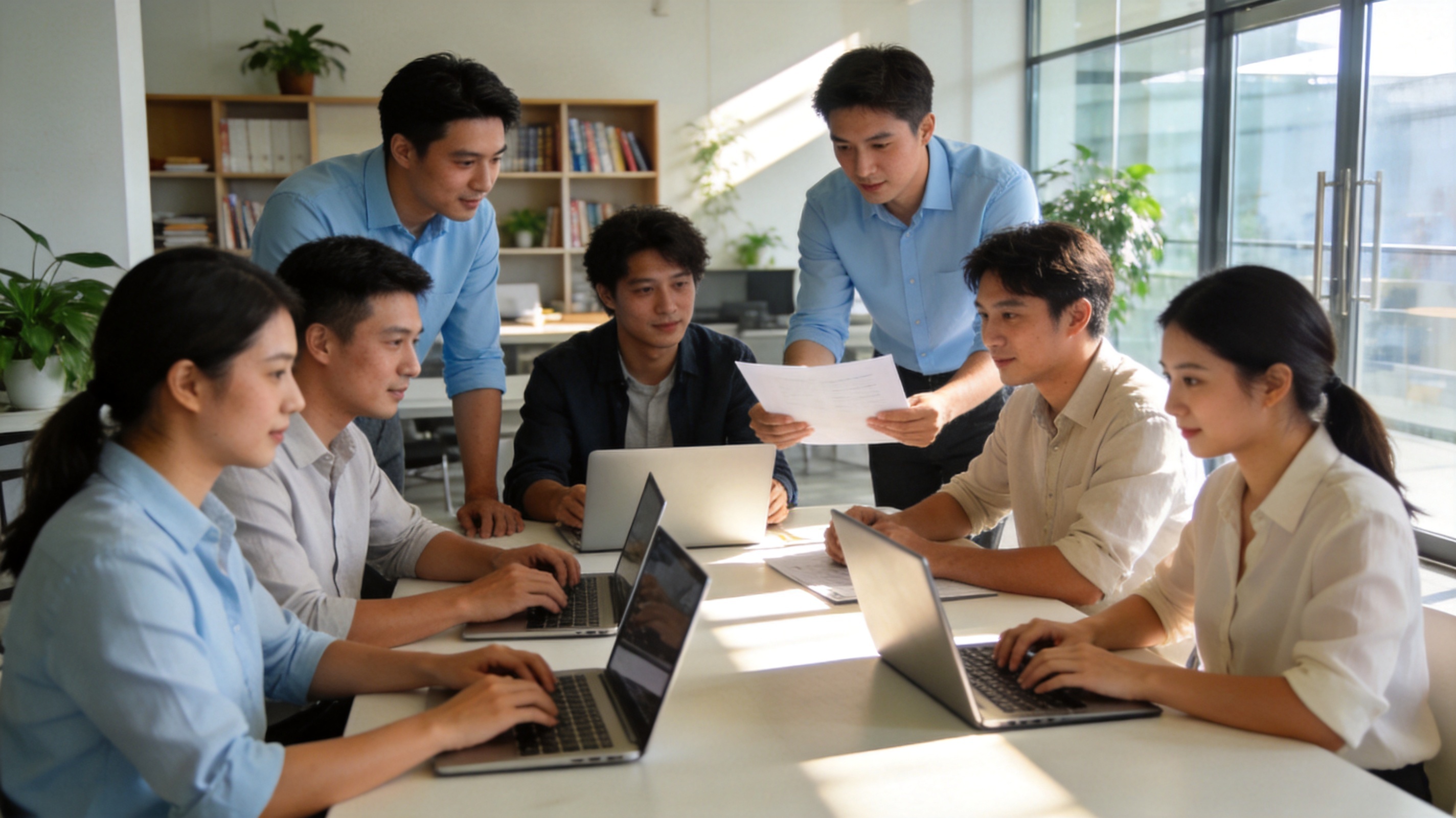 JIUYOU.COM 品牌办公场景与团队